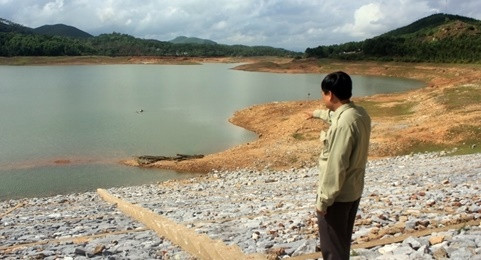 Quảng Nam: Thiếu nước nghiêm trọng tại các hồ chứa nước