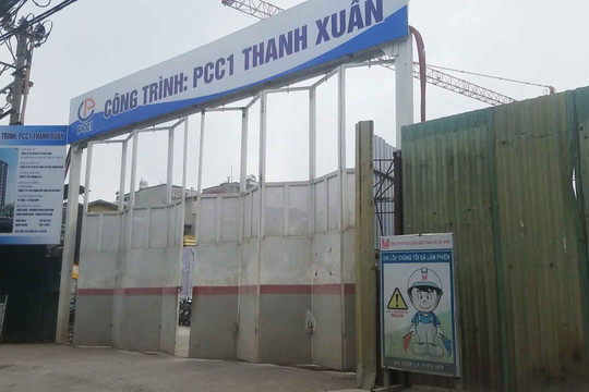 Phường Thanh Xuân Nam (Thanh Xuân, Hà Nội): Hàng trăm hộ dân kêu cứu vì Dự án PCC1 gây ô nhiễm môi trường, làm lún nứt nhà dân