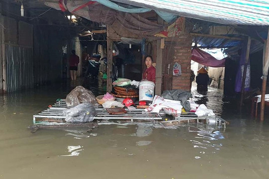 Nghệ An: Mưa lũ khiến hơn 700 ngôi nhà bị ngập sâu