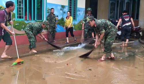 Quảng Ngãi: Khẩn trương khắc phục hậu quả sau mưa lũ