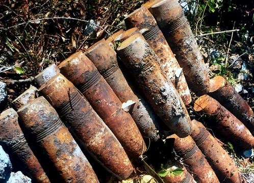 Bình Định: Gần 50% diện tích tự nhiên bị ô nhiễm bom mìn