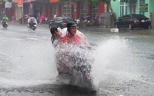 Đà Nẵng: Dự báo mưa lớn diện rộng trong 4 ngày đầu năm 2019
