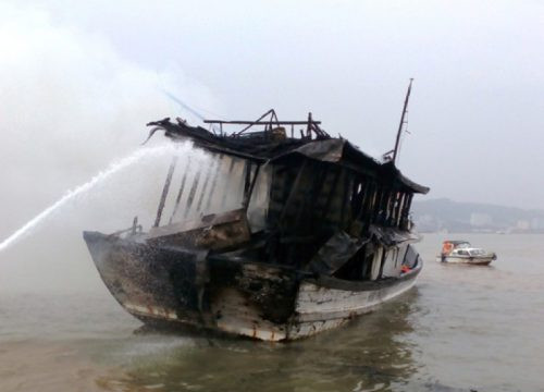 Hàn Quốc: Cháy tàu đánh cá khiến 1 thuyền viên người Việt Nam thiệt mạng