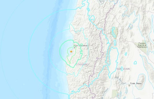 Coquimbo, Chile: Động đất mạnh 6,7 độ