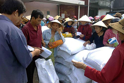 Tiếp tục xuất cấp gạo hỗ trợ người dân dịp Tết Nguyên đán