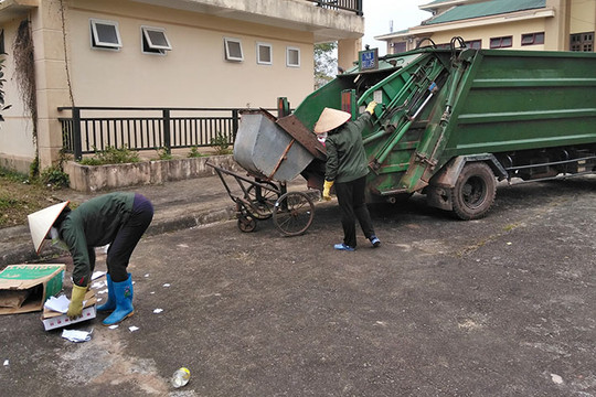 Tăng cường tiếp cận an sinh xã hội và tái chế rác thải cho người thu gom rác dân lập