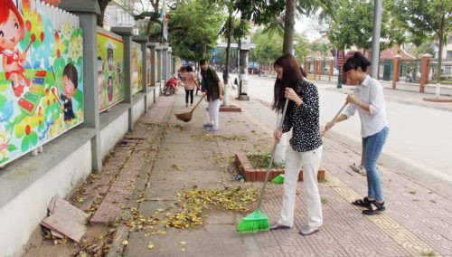 Quận Cầu Giấy, Hà Nội: Gần 300 tổ dân phố ra quân tổng vệ sinh môi trường