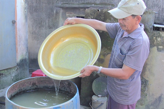 Bình Định: Dân ‘khát’ nước sinh hoạt dù mùa khô chưa tới