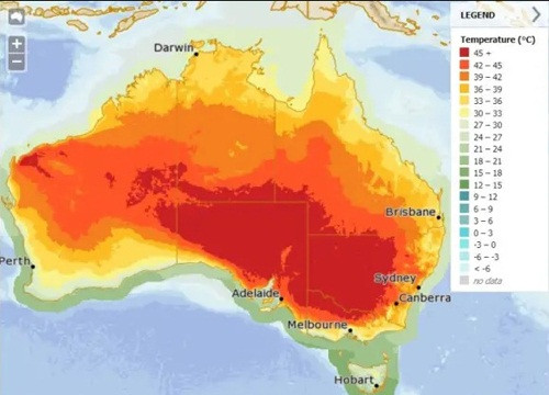 Australia: 90 ngày 200 đợt nắng nóng kỷ lục