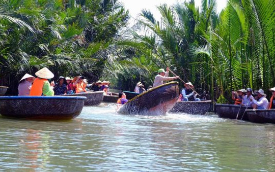 Quảng Nam: Vẻ đẹp rất yên bình tại rừng dừa Cẩm Thanh