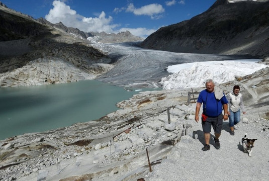 Sông băng của Thụy Sĩ dần biến mất do thời tiết khắc nghiệt
