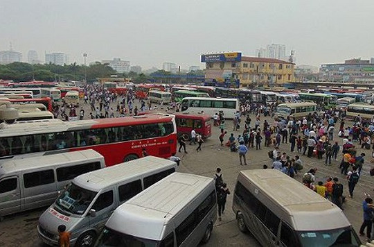 Hà Nội: Tăng trên 800 lượt xe khách dịp Giỗ Tổ Hùng Vương và ngày lễ 30/4