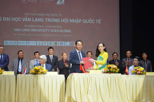 Trường Đại học Văn Lang tăng tốc trong hội nhập quốc tế