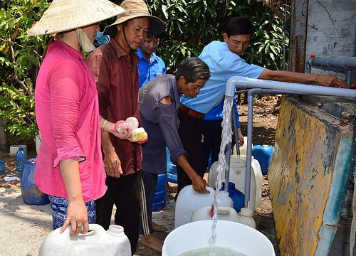 Tiền Giang: Cung cấp nước miễn phí cho hơn 5.000 hộ dân