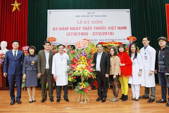 Bệnh viện Nội tiết Trung ương kỷ niệm 63 năm Ngày Thầy thuốc Việt Nam