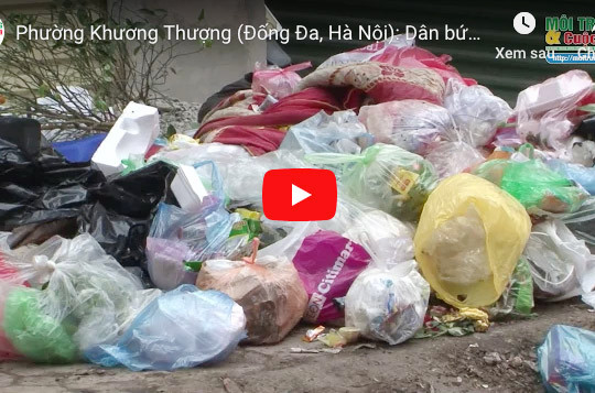 Phường Khương Thượng (Đống Đa, Hà Nội): Dân bức xúc vì bãi rác tự phát, chính quyền có làm ngơ?