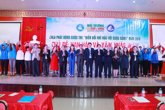 Gala Phát động Cuộc thi Biến đổi khí hậu với cuộc sống năm 2018 tại Thái Nguyên