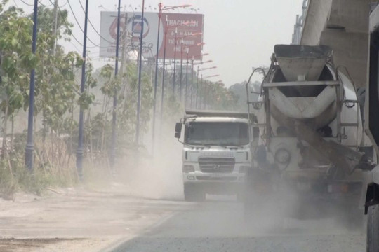Quận Thủ Đức (Tp. Hồ Chí Minh) – Bài 1: Tràn lan các trạm trộn bê tông xả thải trái phép, gây ô nhiễm môi trường