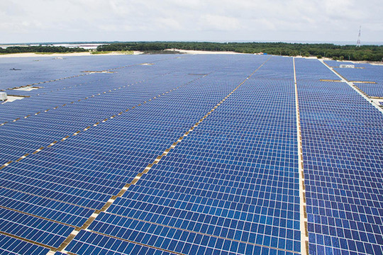 Quảng Ngãi: Chính thức khởi động Nhà máy điện mặt trời Mộ Đức