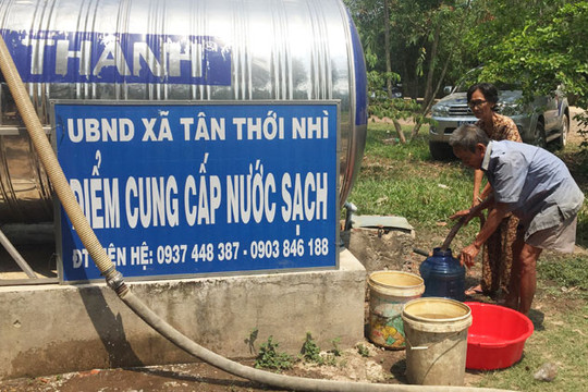 Thành phố Hồ Chí Minh: Chủ động cấp nước sạch trong mùa khô