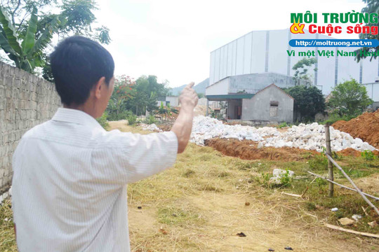 Nghệ An: Dân tố Công ty Khoáng sản Trung Hải sản xuất bột đá gây ô nhiễm, bức tử môi trường