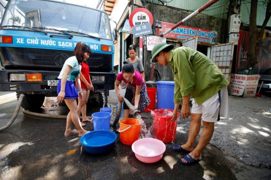 Hà Nội: Khả năng thiếu nước sinh hoạt dịp cao điểm mùa hè 2019