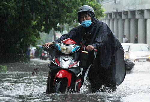 Sài Gòn có thể mưa to liên tục những ngày cuối tháng 5