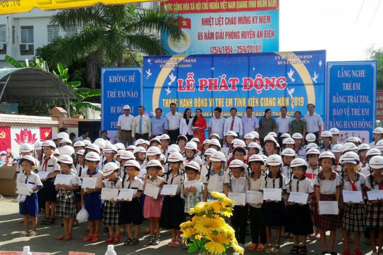 Kiên Giang: Phát động tháng hành động vì trẻ em năm 2019