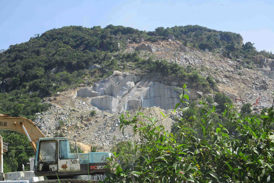Bình Định: Khai thác đá gây ô nhiễm môi trường