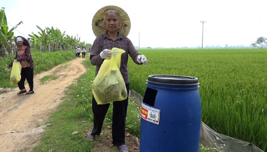 Huyện Thạch Thất: Bảo vệ môi trường lan tỏa từ các phong trào của phụ nữ