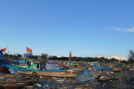 Âu thuyền Thọ Quang Đà Nẵng: Lại ngập đầy rác thải