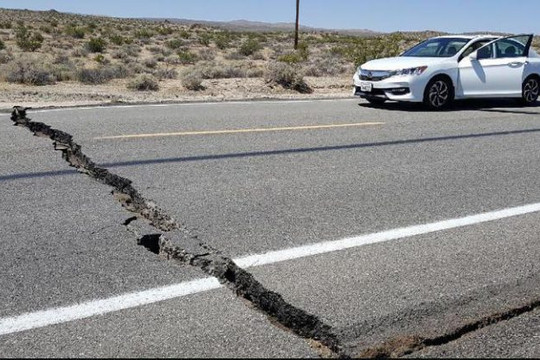 Mỹ: Động đất 6,4 độ richter tấn công Nam California trong ngày quốc khánh