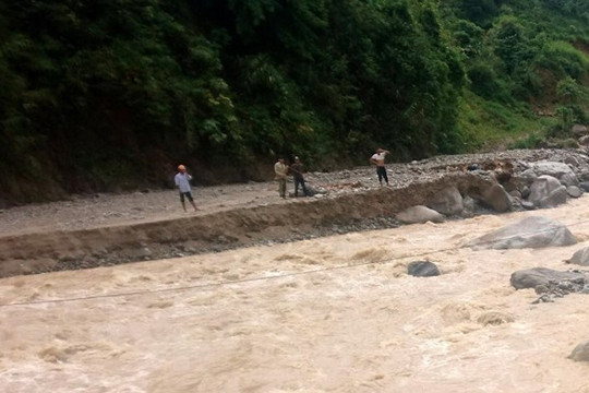 Sơn La: Mưa lũ gây thiệt hại nặng về tài sản, gần 70 ha diện tích lúa của dân