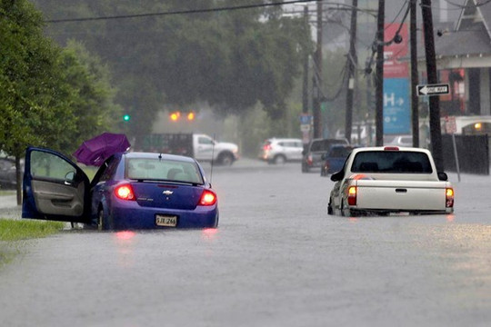 Mỹ: Bang Louisiana tuyên bố tình trạng thiên tai khẩn cấp trước dự báo mưa bão
