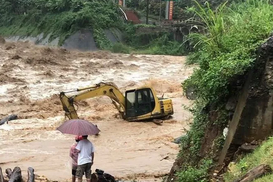 Yên Bái: Mưa lũ gây thiệt hại khoảng 600 triệu đồng