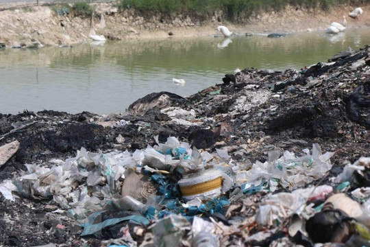 Bắc Ninh: Nan giải tình trạng đổ trộm rác thải công nghiệp độc hại chưa qua xử lý