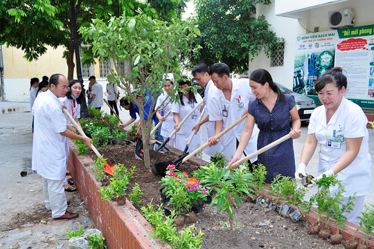 Xây dựng cơ sở y tế xanh – sạch – đẹp, góp phần nâng cao sức khỏe người dân