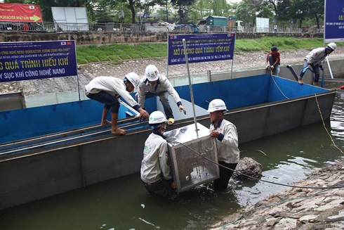 Chuyên gia Nhật sẽ tắm trên sông Tô Lịch sau xử lý ô nhiễm