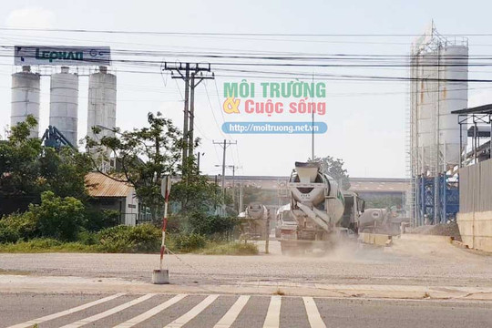 Đồng Nai – Bài 3: Nhà máy bê tông Lê Phan Nhơn Trạch hoạt động vi phạm Luật Bảo vệ môi trường