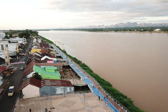 Nước sông Mekong dâng lên 60-70cm/ngày ở Thái Lan, sẽ về Việt Nam trong vài ngày tới