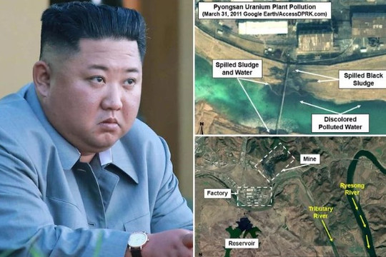Triều Tiên: Nhà máy uranium  rò rỉ chất thải hạt nhân ra biển