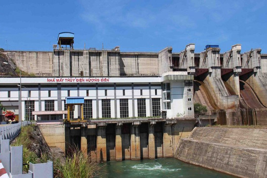 Thừa Thiên Huế: Thủy điện Hương Điền có nguy cơ ngừng phát điện vì cạn kiệt nước