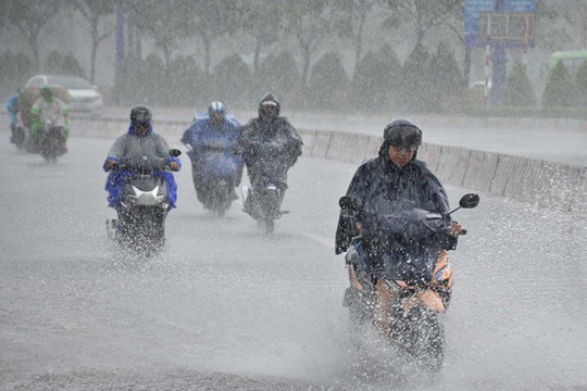 Dự báo thời tiết ngày 25/8: Bắc Trung Bộ có mưa lớn