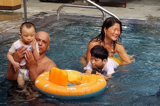 Quảng Nam: Khoảng 30 trẻ em khuyết tật được học bơi miễn phí