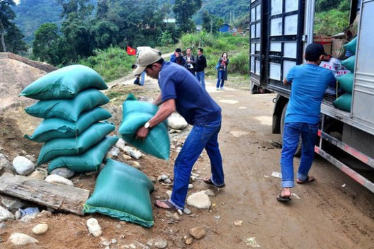 Thủ tướng quyết định xuất cấp 1.000 tấn gạo hỗ trợ nhân dân vùng lũ