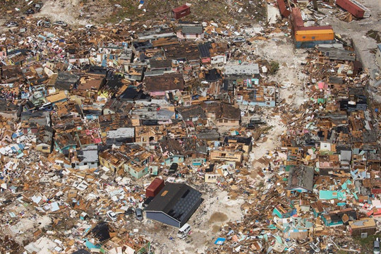 Bahamas: 2.500 người mất tích sau khi siêu bão quái vật Dorian càn quét