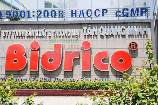Tp. Hồ Chí Minh: Công ty Tân Quang Minh xả “trộm” nước thải, sản xuất không đảm bảo ATTP?