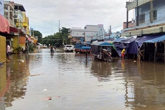 Campuchia: 11 người chết vì lũ lụt