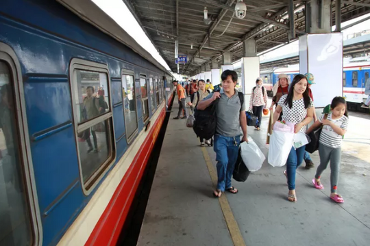 Ga Sài Gòn thông báo chính thức nhận đặt vé tàu Tết Canh Tý 2020