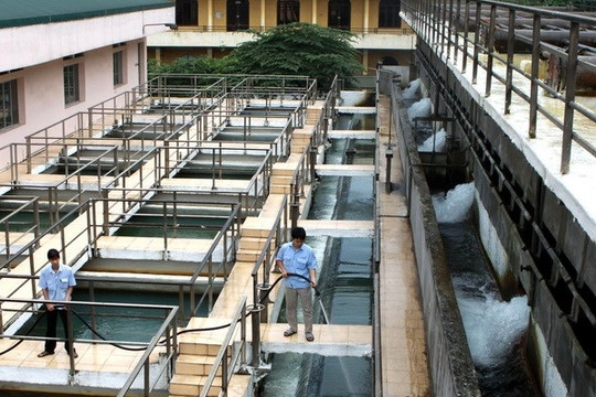 Hà Nội: Tháo gỡ khó khăn, hoàn thành các dự án nước sạch chậm tiến độ
